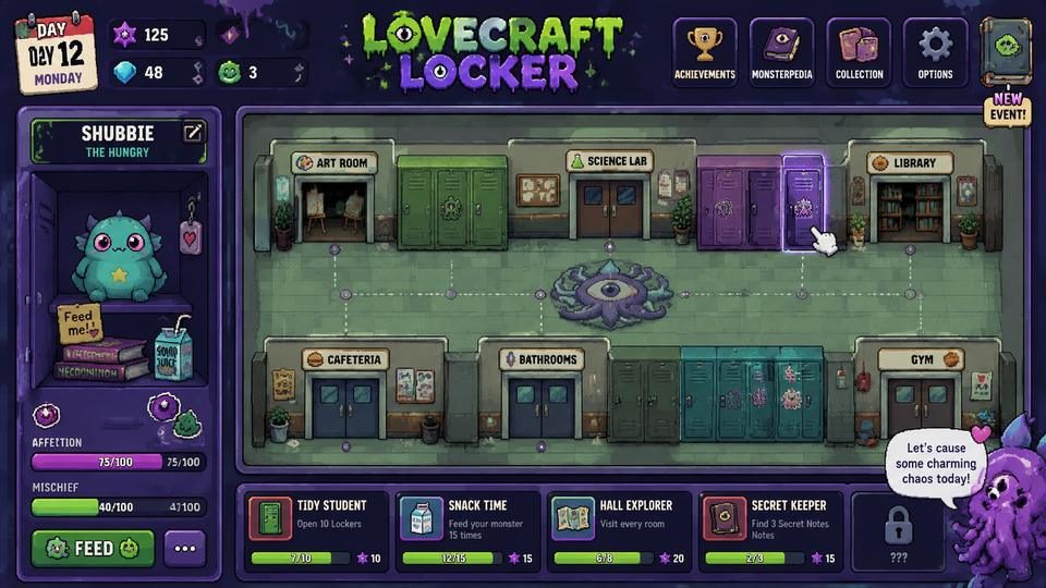Lovecraft Locker 资源内容 玩法截图 5
