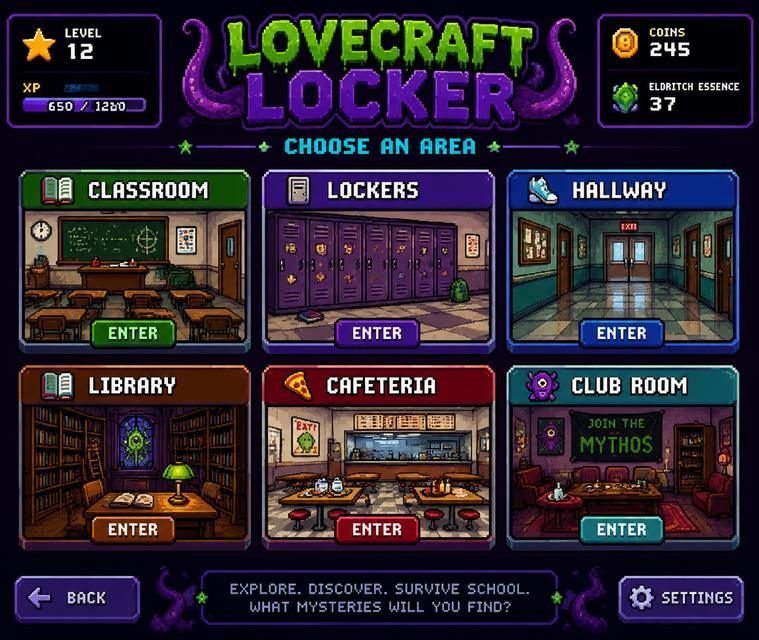 Lovecraft Locker 版本内容 场景图 1